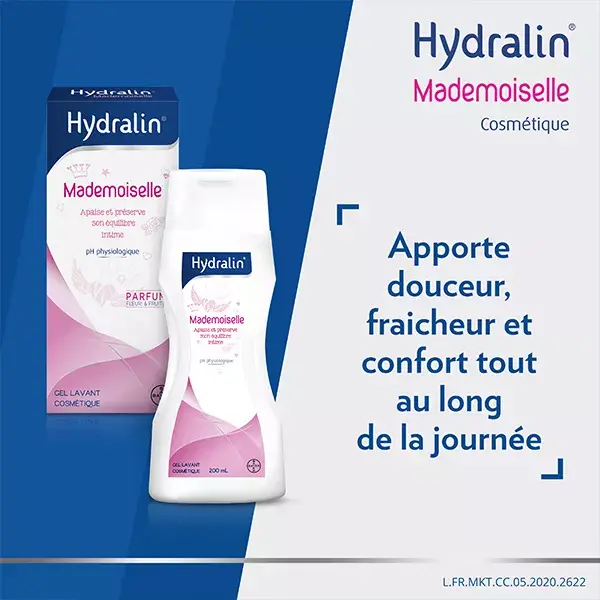 Hydralin Mademoiselle Gel Lavant Intime Équilibre Intime 200ml