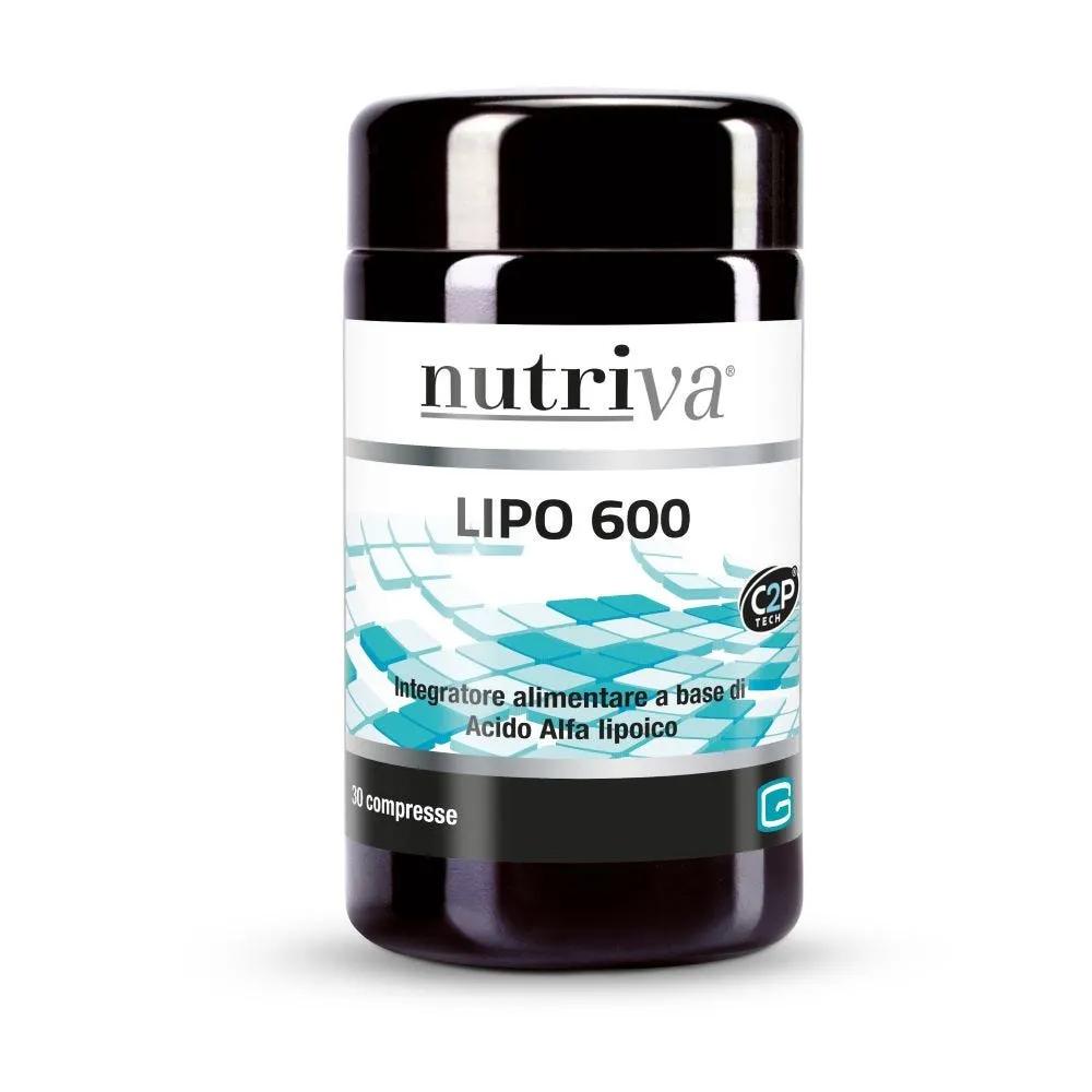 Nutriva Lipo 600 Integratore Antiossidante 30 Compresse