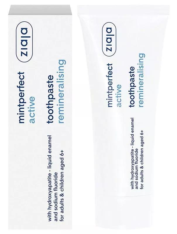 Ziaja Mintperfect Aktive remineralisierende Zahnpasta 75 ml