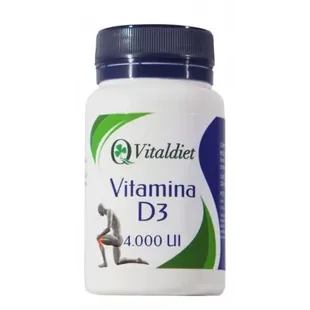 Vitaldiet Vitamin D3 2000 IU 120 Capsules