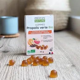 Propos' Nature Apithérapie Gomme de Propolis Pépins de Pamplemousse Orange Bio 45g