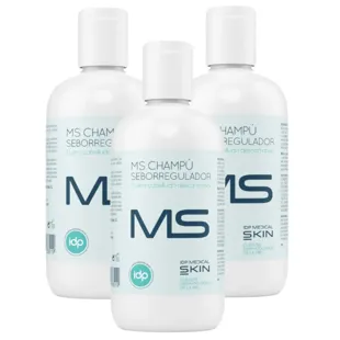 Idp MS Shampoo Regulador de Sebo 3x250 ml