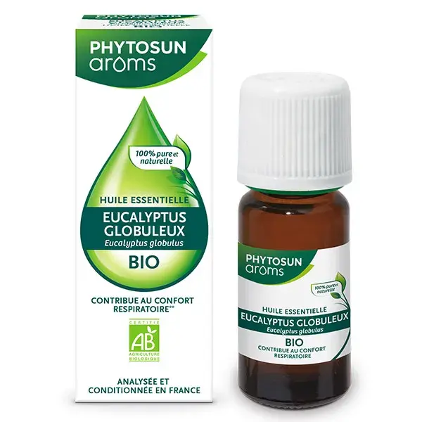 Phytosun Arôms Huile Essentielle Bio Eucalyptus Globuleux 10ml