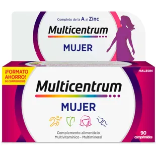 Multicentrum Femme 90 Comprimés