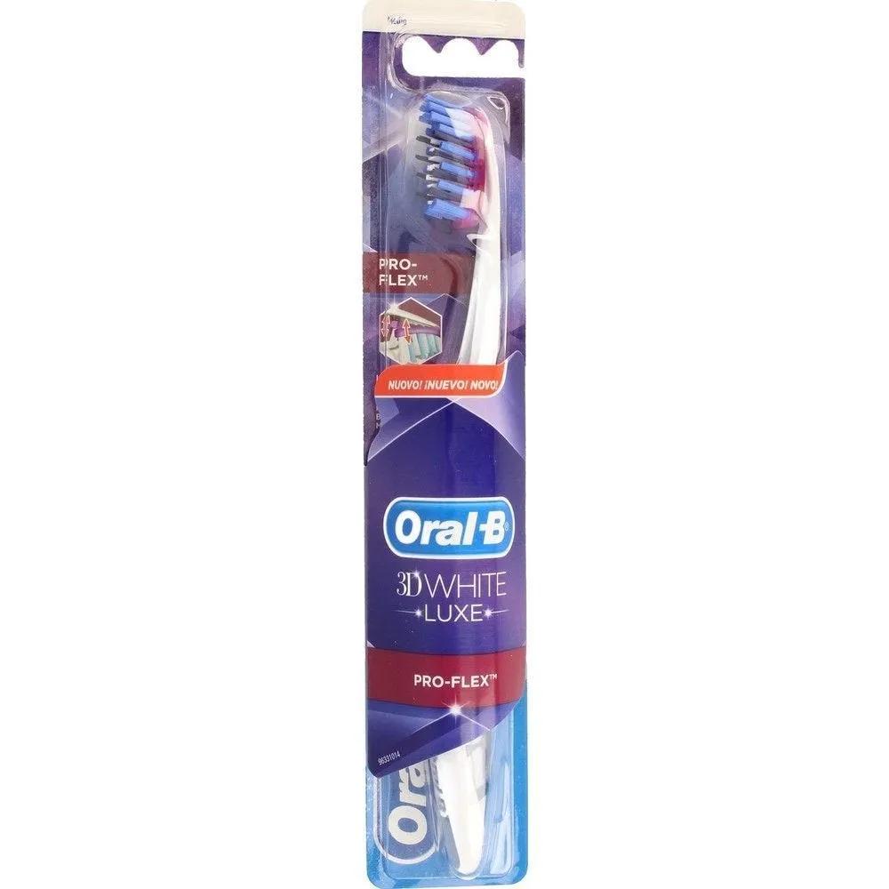 Oral-B 3D White Luxe Pro Flex Spazzolino Manuale Medio