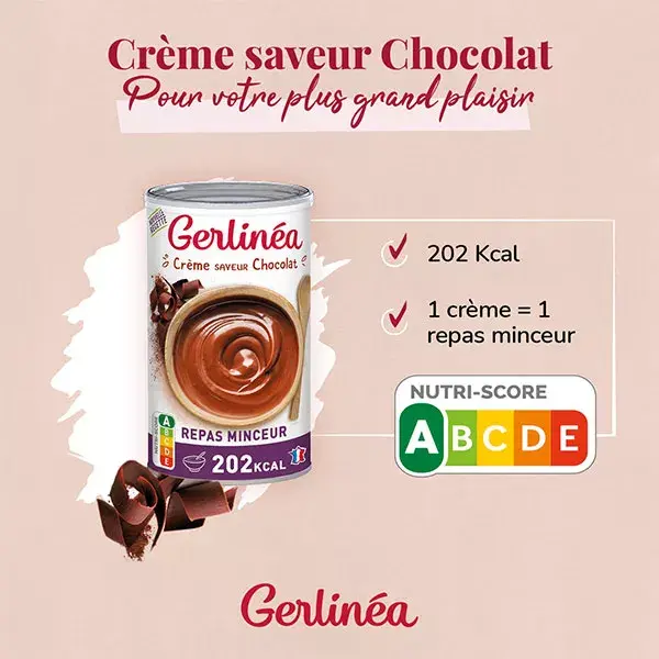 Gerlinéa Repas Minceur Crème Chocolat 540g