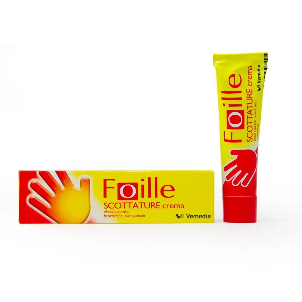 Foille Scottature Crema Per Ustioni E Scottature Domestiche Tubo Da 29,5 Gr