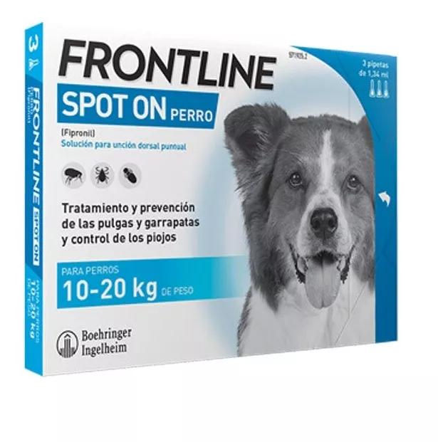 Frontline Spot On Cães 10-20 kg 3 Pipetas