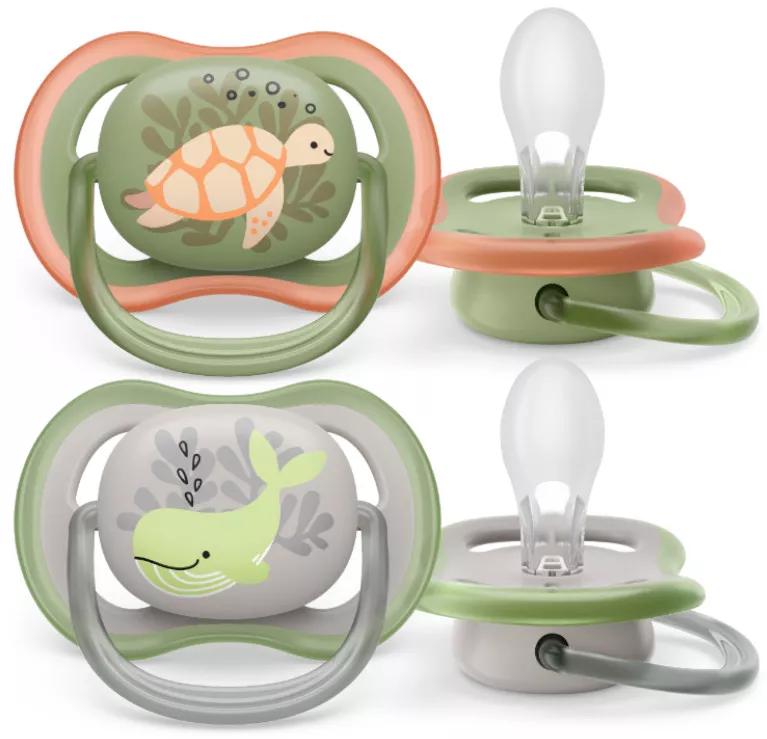 Philips Avent 2 Sucettes Ultra Air Enfant 6-18m 2 unités