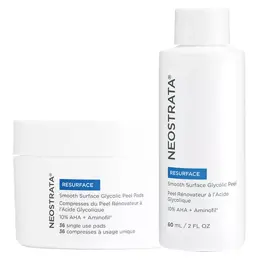 Neostrata Resurface Peel Renovateur à l'Acide Glycolique - 36 cotons + 60ml