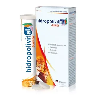 Hidropolivital Junior 40 chewable tablets