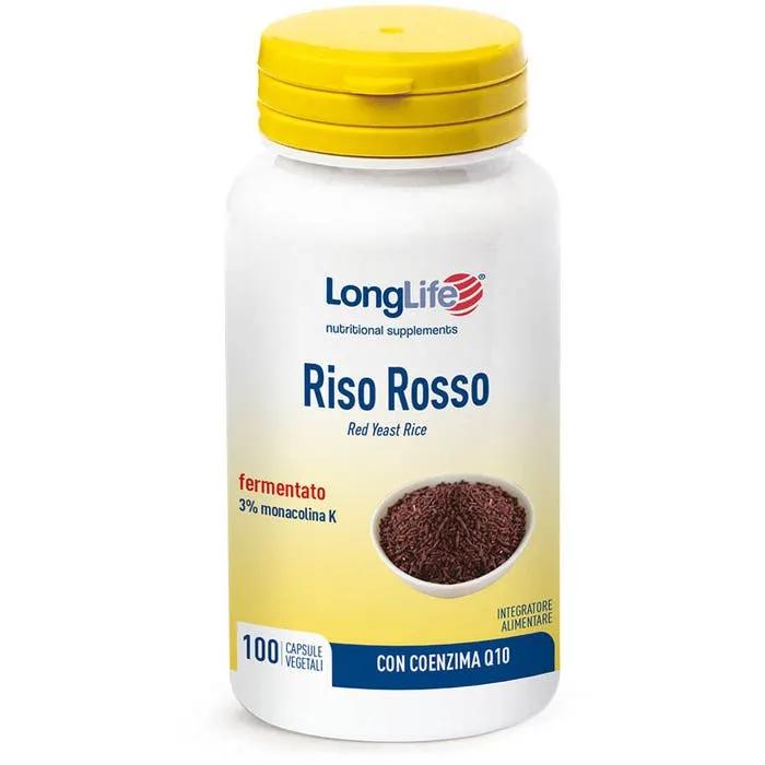 Longlife Riso Rosso 100 Capsule Vegetali