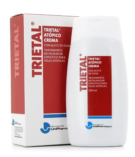 UniPharma Trietal Atópico Crema 200 ml con Aceite de Oliva