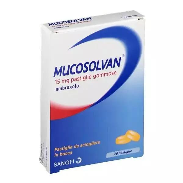 Mucosolvan 15mg Ambroxolo 20 Pastiglie Gommose