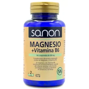 Sanon Magnesium + Vitamin B6 500 mg 180 Tablets