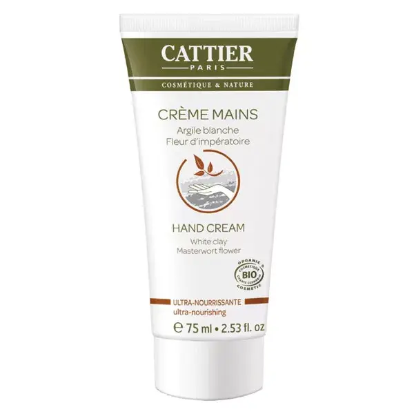Cattier Ultra-Nourishing Hand Cream 75ml