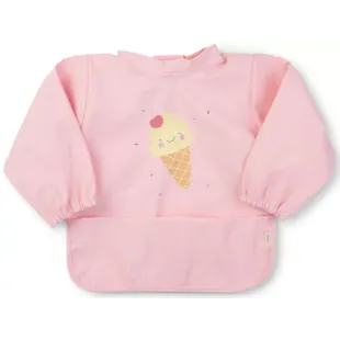 Saro Babero Impermeable con Mangas Rosa