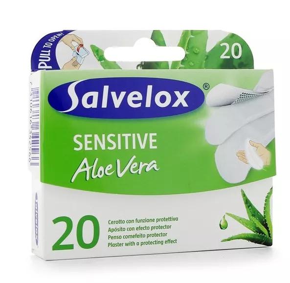 Salvelox Sensitive Aloe Vera 20 Pansements