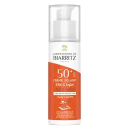 Laboratoires de Biarritz Soins Solaires Crème enfant SPF50+ +6m Bio 100ml