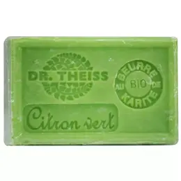 Dr Theiss Savon de Marseille-Citron Vert + Beurre de Karité Bio 125g