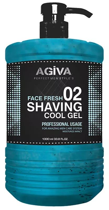 Agiva Cool Shaving Gel de Afeitado 1000 ml