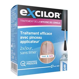 Fungo del smalto Excilor soluzione 3.3 ml
