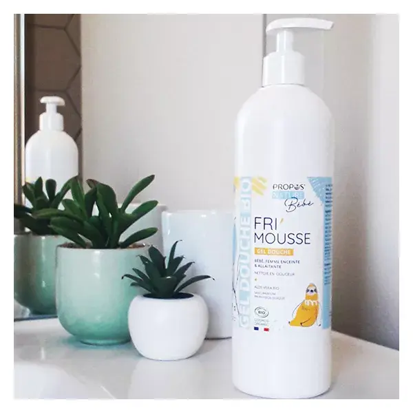 Propos'Nature - Gel Douche Fri'Mousse Bio - Bébé & Femme enceinte - 500ml