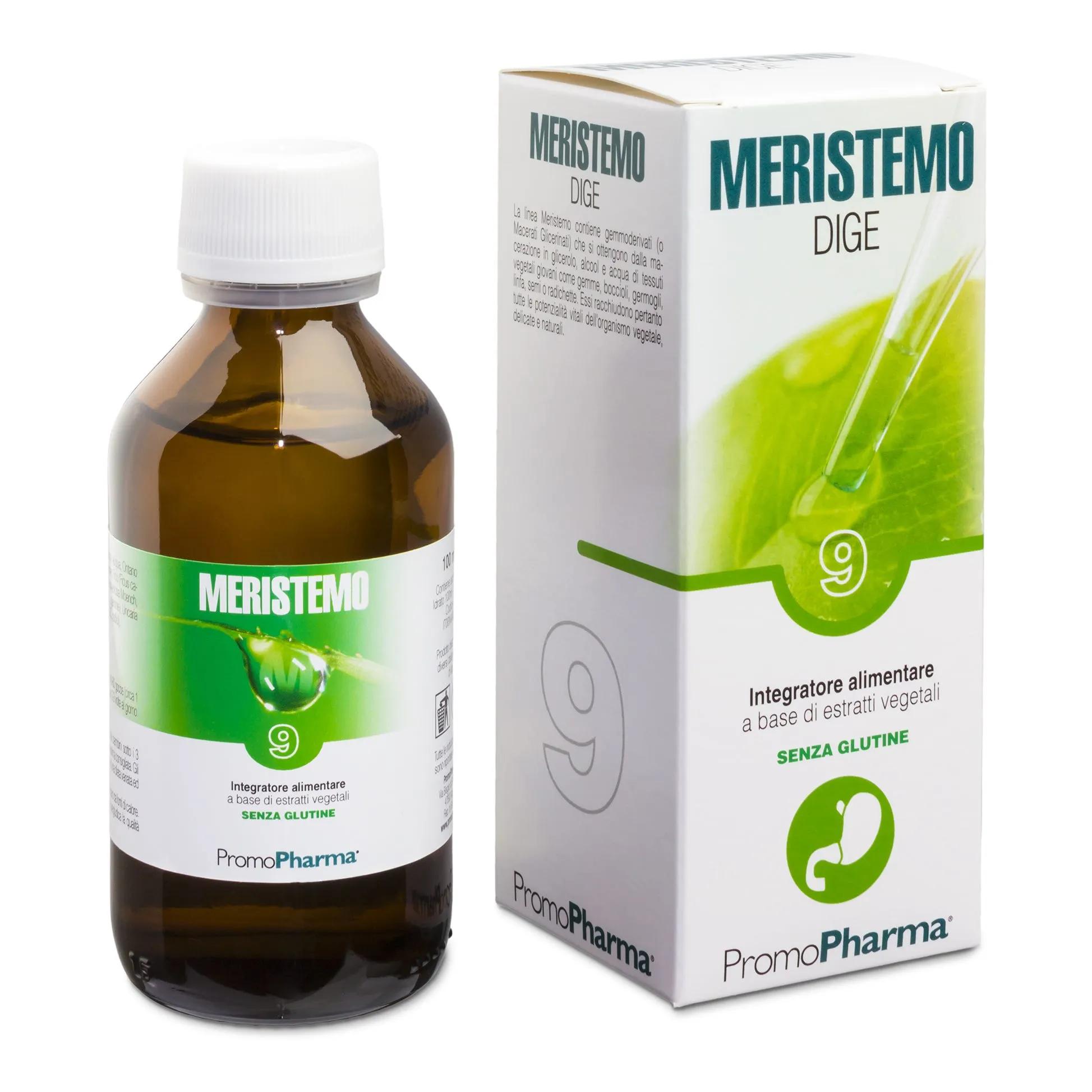 Meristemo 9 Dige Integratore Drenaggio Gastrico 100 ml