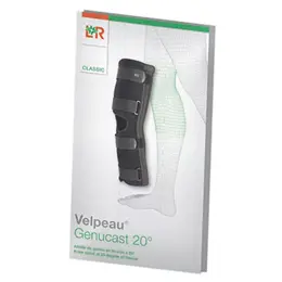 Velpeau Genucast 20° Attelle de Genou Taille 3 Noir