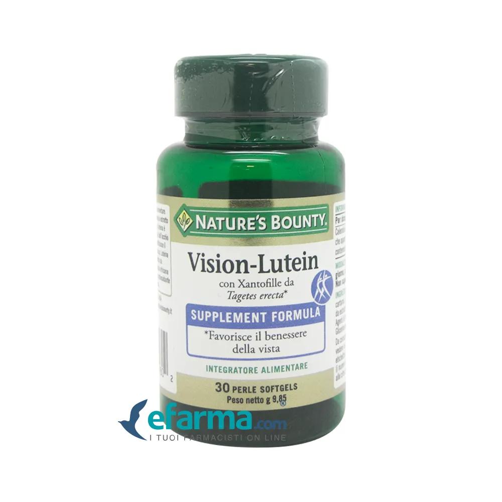 Nature's Bounty Vision-Lutein Integratore Vista 30 Perle