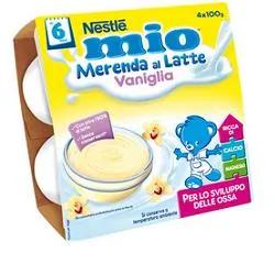 Nestlé Mio Merenda Al Latte Gusto Vaniglia 4x100 g