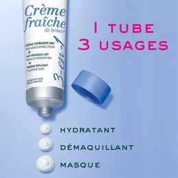 Nuxe Crème Fraîche de Beauté Hydratante 3-en-1 48h 100ml