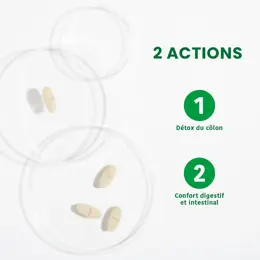 Santarome - Dépur Côlon - Détox et confort digestif - 30 comprimés