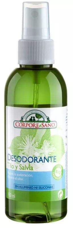 Corpore Sano sauge déodorante Tilleul 150ml