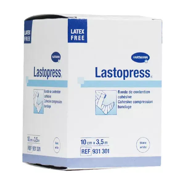 Hartmann Lastopress White Cohesive Bandage 10cm x 3.5m