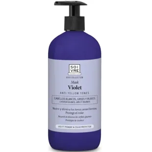 Soivre Violet Hair Mask for White, Gray, and Blonde Hair 500 ml
