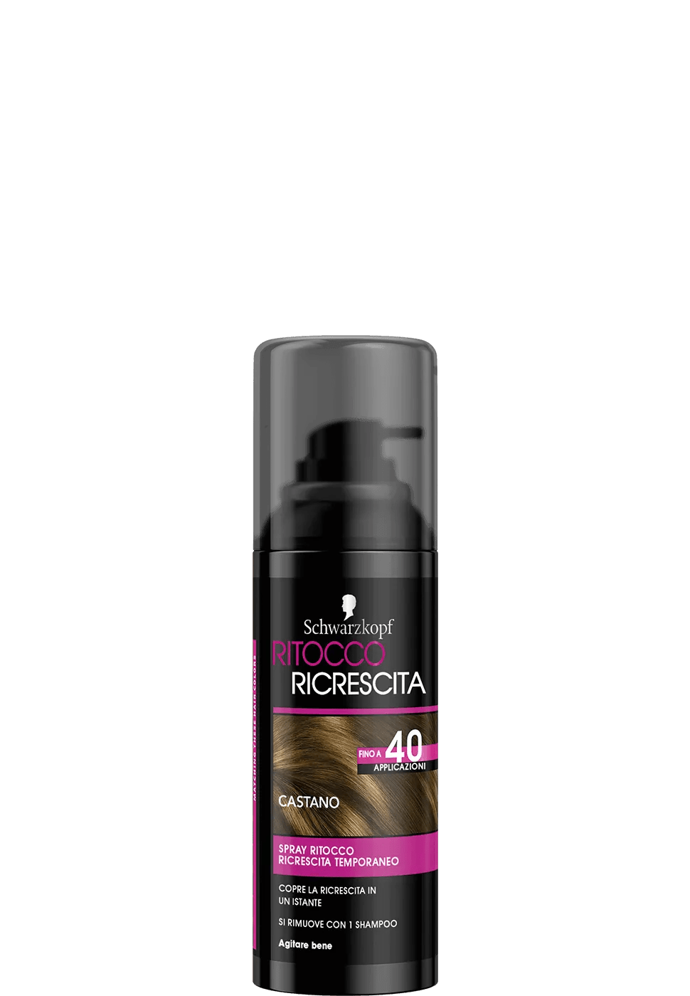 Schwarzkopf Spray Ritocco Ricrescita Castano 120 ml