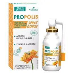 Les 3 Chênes Tonus & Immunité Propolis Spray Gorge 25ml