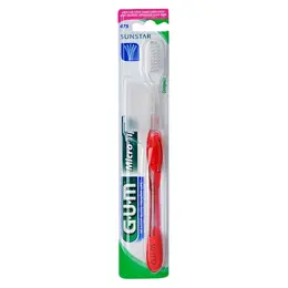 Gum Brosse à Dents N°475 Spécifique MicroTip Compacte Ultra Souple