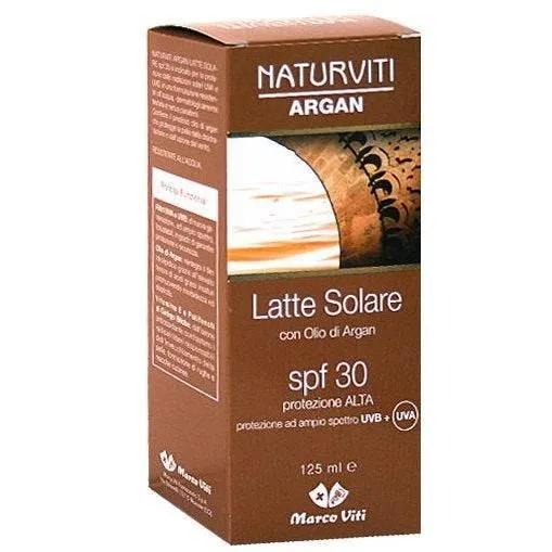 Naturviti Argan SPH30 Latte Solare 125 ml