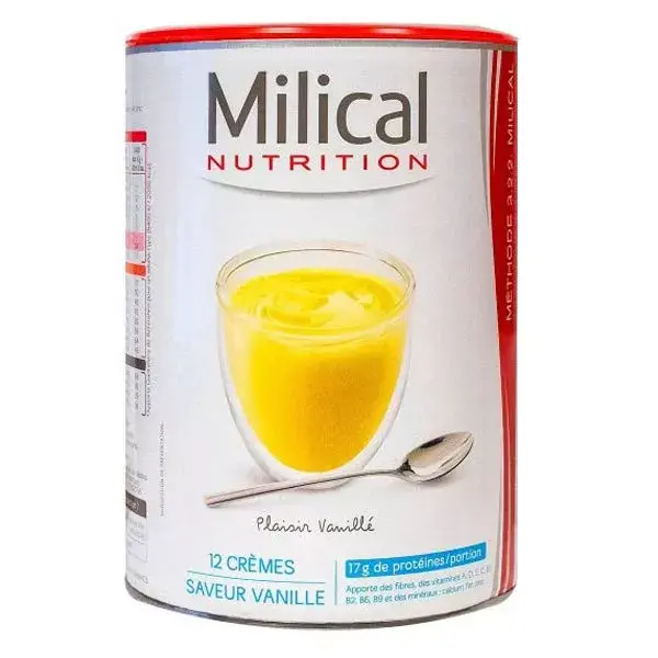 Pasti proteici milical Crema Vaniglia formato Eco 12