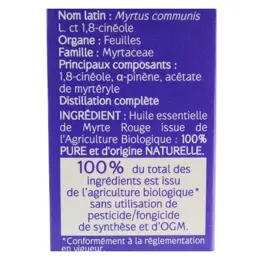 Naturactive Huile Essentielle Bio Myrte Rouge 5ml