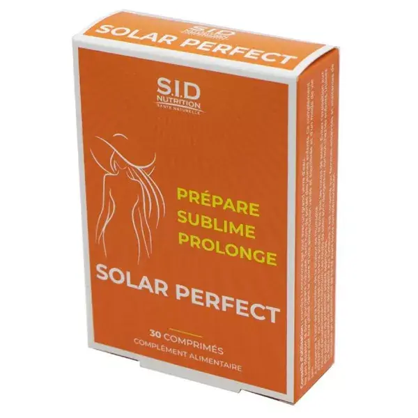 SIDN Beauté Solar Perfect 30 comprimidos