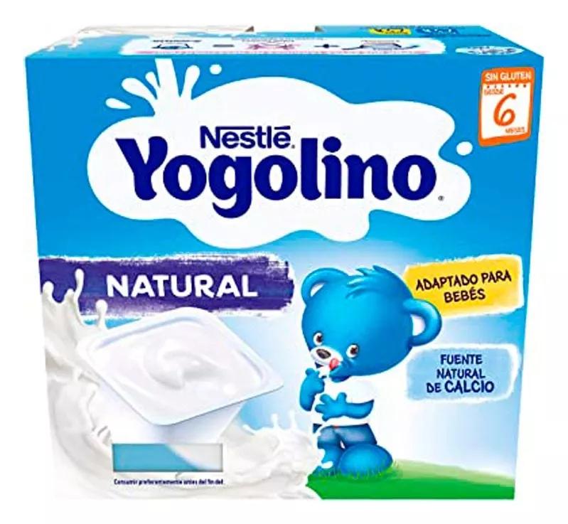 Nestlé YogoLinho Natural Sem Açúcar +6M 4Uds X 100gr