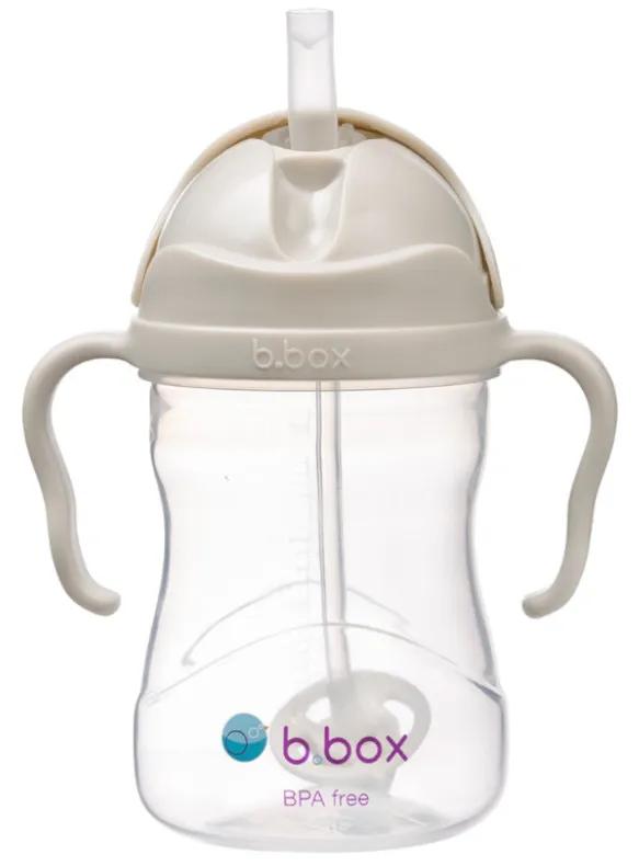 Gobelet B.Box avec paille flexible et poids Latte +6m 240 ml
