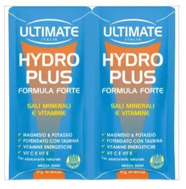 Ultimate Italia Hydro Plus Arancia Integratore Sali Minerali 12 Bustine