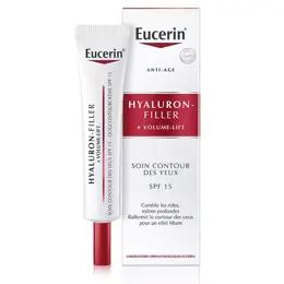 Eucerin Hyaluron Filler+ Volume Lift Contour des Yeux Anti-Âge SPF15 15ml