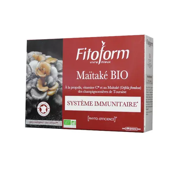 Fitoform MaÏtaké Bio Ab Ecocert Integratore Alimentare 20 fialette