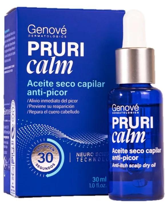 Huile anti-démangeaisons cheveux secs Pruricalm 30 ml