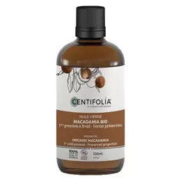 Centifolia Huile Végétale Vierge Macadamia Bio 100ml